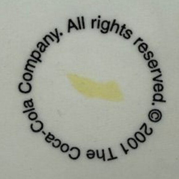 Vintage Coca-Cola Glazed Ceramic Santa Holding Coke Bottle Large Cookie Jar - Picture 12 of 13